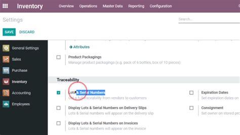 Penggunaan Lots Pada Odoo ERP PT Proweb Indonesia