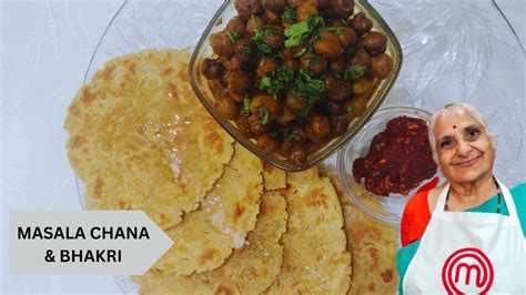 Traditional Gujarati Bhakri Masala Chana Ki Sabji Recipe By Gujju Ben