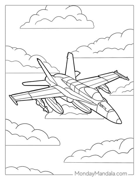 Jay The Jet Plane Coloring Pages