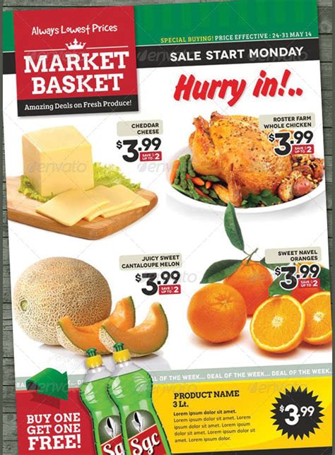 Grocery Store Flyer Template