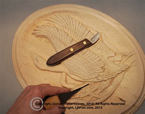 In Depth Free Online Relief Wood Carving Canada Goose Project By L S