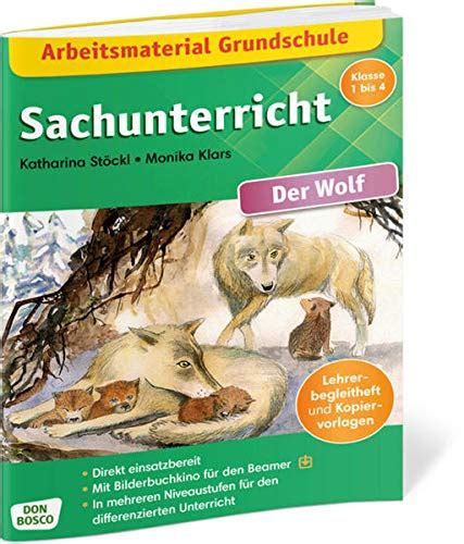 Arbeitsmaterial Grundschule Sachunterricht Der Wolf