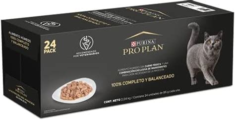 Purina Pro Plan Pouches Gato Adulto Pollo 85g Caja Con 24 Piezas