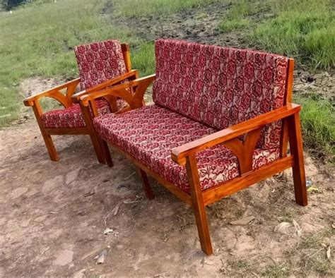 4 Seater Brown Wooden Sofa Set At Rs 25000 Set In Madurai ID