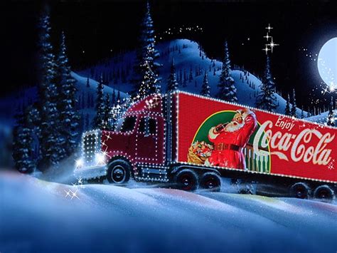 Christmas Coca Cola Wallpapers Wallpaper Cave