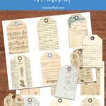 How To Make Digital Journal Tags In Photoshop Rose Clearfield