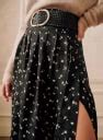 Alicia Skirt Black Polka Dots Viscose S Zane