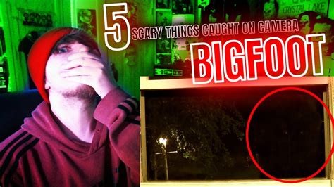 5 Scary Things Caught On Camera Bigfoot Nukes Top 5 Reaction