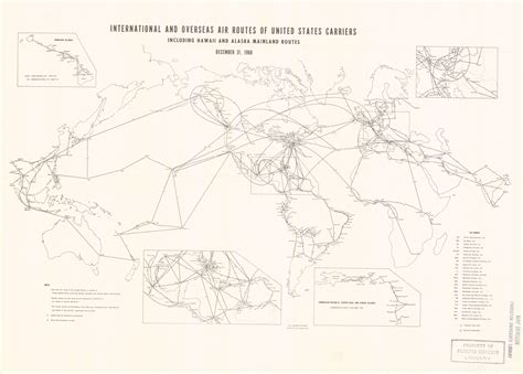 International Airline Routes of US Carriers - 1968 : r/MapPorn