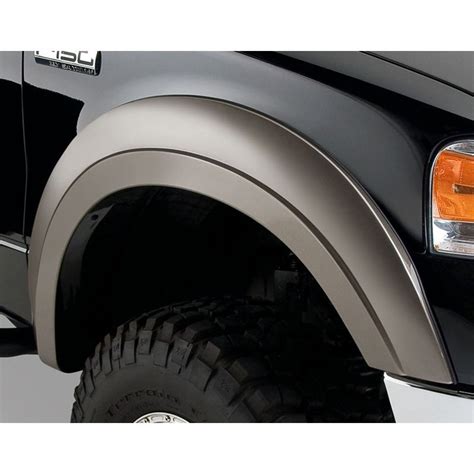 Bushwacker Extend A Fender Matte Black Front Fender Flares