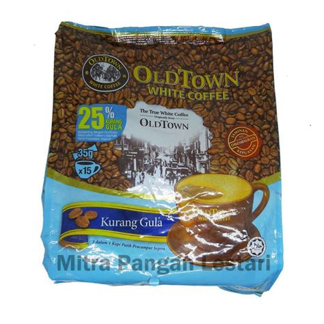 Jual Old Town Less Sugar White Coffee 3 In 1 Instant Premix Di Seller