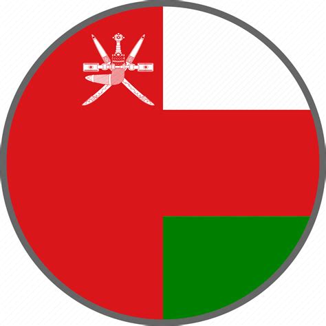 Flag Oman Country Icon Download On Iconfinder