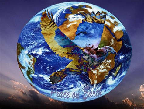 Peace On Earth Digital Art By Evelyn Patrick Pixels