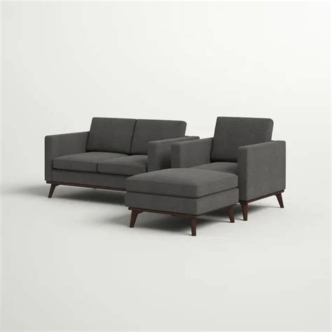 Marlow 3 Piece Standard Living Room Set VigsHome