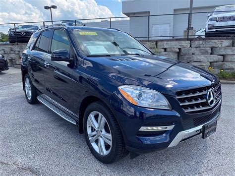 Certified Pre Owned 2015 Mercedes Benz M Class Ml350 Sport Utility In