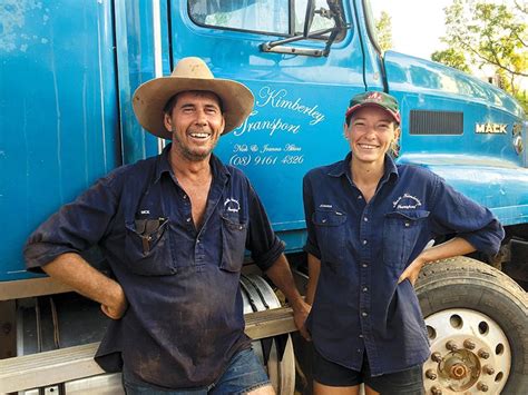 Outback Truckers Jo And Nick Atkins Cover Story