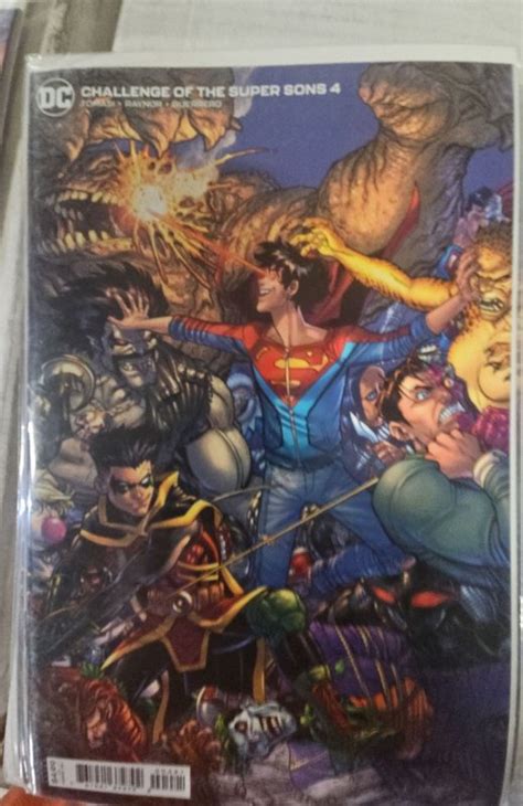 Challenge Of The Super Sons 4 Variant Cover 2021 Comic Books