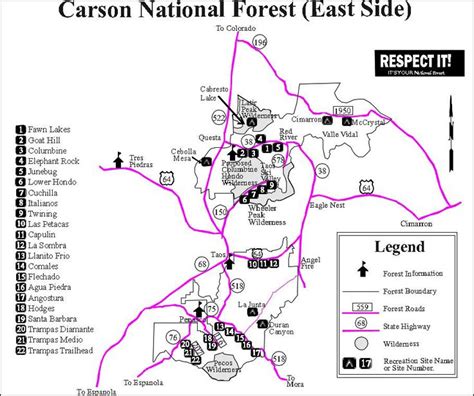 Carson National Forest Campgrounds | National forest, Forest camp, National