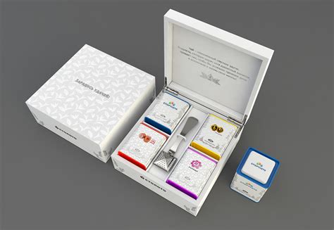 Подарочная коробка для чая on Behance