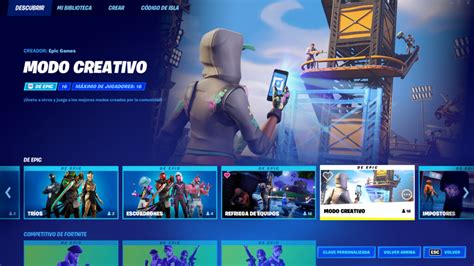 C Mo Volver A Jugar Al Modo Creativo O Salvar El Mundo En Fortnite