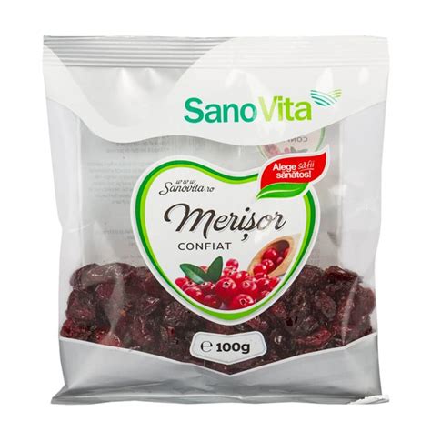 Merisoare Confiate Sano Vita G Sano Vita Merisoare Merisoare