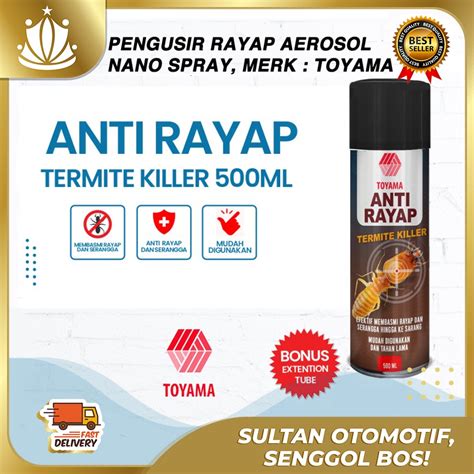 Jual Pembasmi Rayap Aerosol Obat Spray Racun Ml Shopee Indonesia