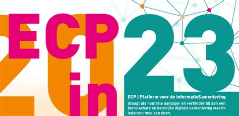 ECP In 2023 ECP Platform Voor De InformatieSamenleving