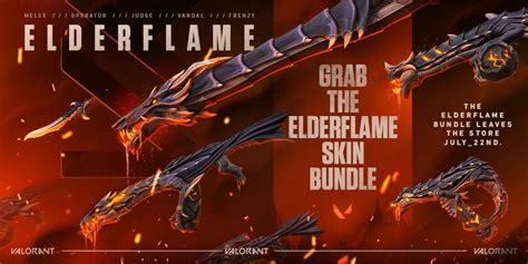 VALORANT Dragon Skins: The Elderflame Bundle