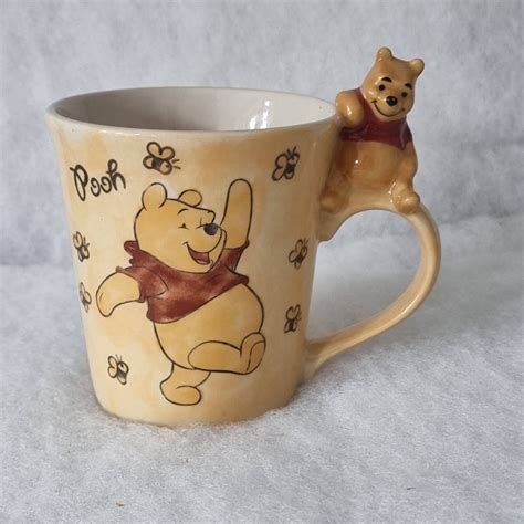 Disney Exclusive Winnie The Pooh 3d Mug Vintage Poo Bear Etsy