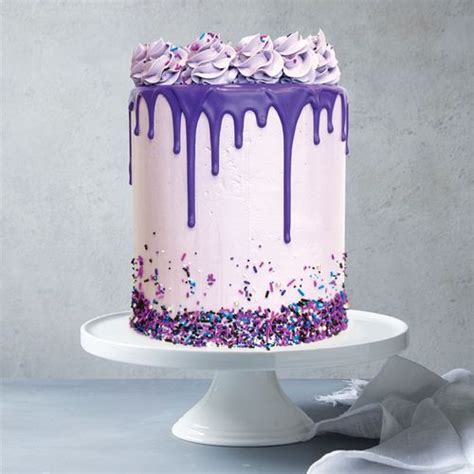 Purple Drip Celebration Cake Ferguson Plarre S Bakehouse