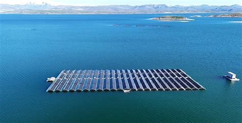 Turkey S First Floating Solar Power Plant Installed On Irrigation Reservoir