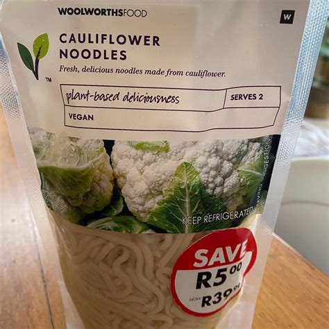 Woolworths Food Cauliflower Noodles Reviews Abillion