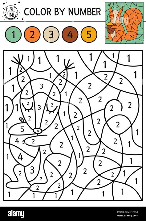 Autumn Farm Coloring Page