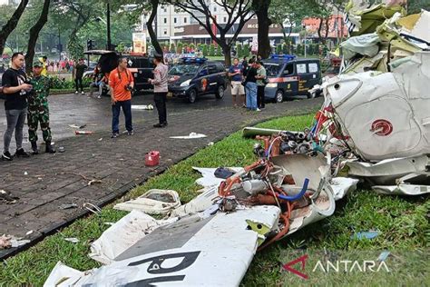 Kemenhub Koordinasi Dengan KNTK Kepolisian Soal Pesawat Jatuh Di BSD