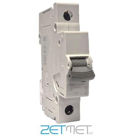 Dorman Smith K1PC32 32 Amp Single Pole Type C 10kA 240V Loadlimiter 63 ... 