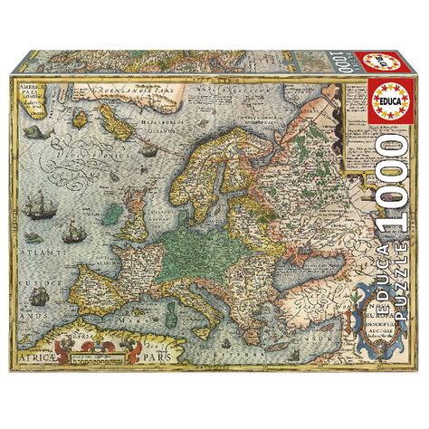 Puzzle Educa Puzzle De Piezas Mapa De Europa Ref En