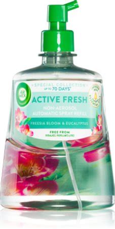 Air Wick Active Fresh Freesia Bloom Eucalyptus Air Freshener Refill