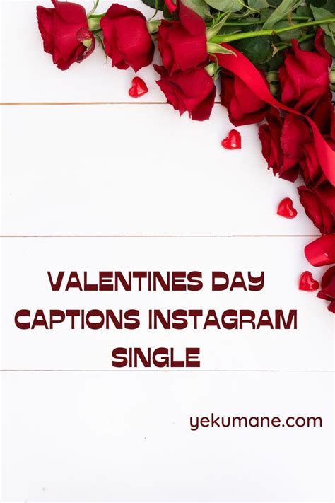 Valentine S Day Captions Instagram Single Valentine S Day Captions