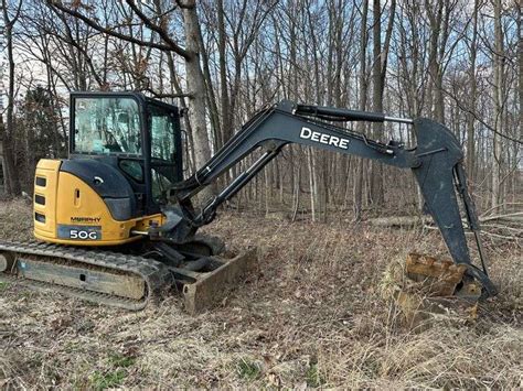 John Deere 50G Mini Excavator - RES Auction Services