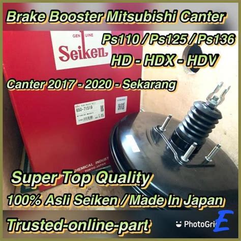 Jual BOOSTER SERVO REM CANTER NEW PS110 PS125 PS136 100 ASLI SEIKEN