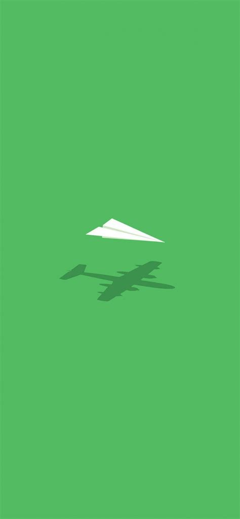paper plane shadow wallpaper getwallsio
