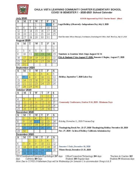 Chula Vista Hills Elementary School Calendar 2023 - Schoolcalendars.net