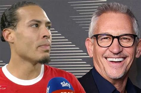 Gary Lineker Blown Away By Liverpool Star Virgil Van Dijk Dubbed World