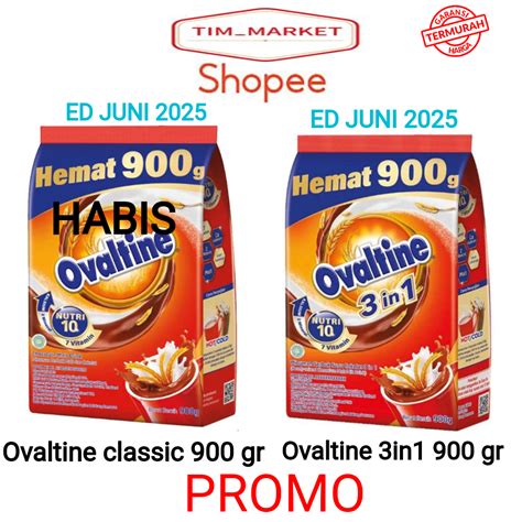 Jual Ovaltine In Gr Susu Bubuk Ovaltine Classic Coklat Gr