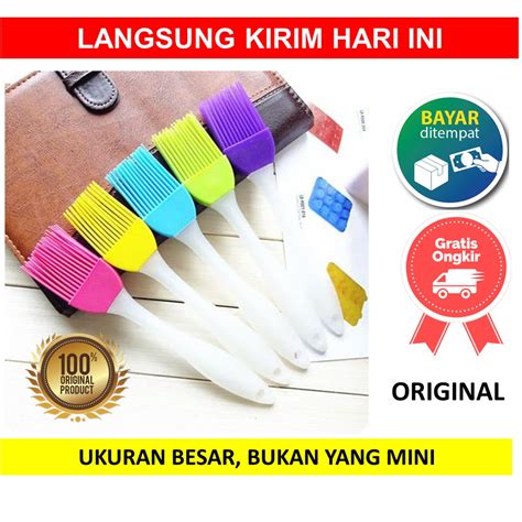 Jual Kuas Silikon Silicone Brush Mentega Barbeque Bumbu Dapur Masak