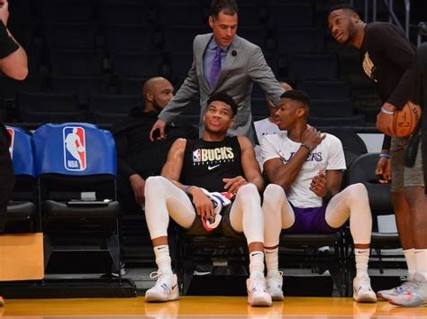 Giannis Antetokounmpo Reacts To Girlfriend Growing Up Lakers Fan