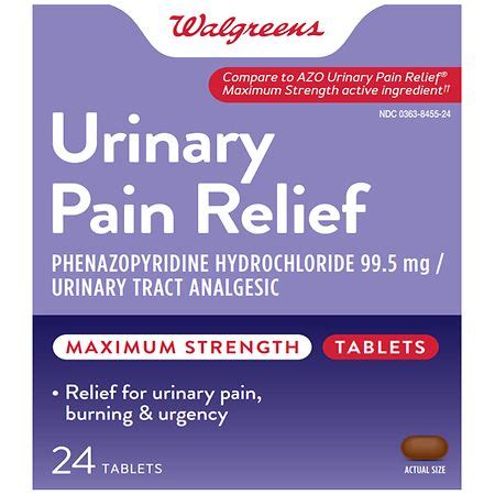 Otc Urinary Tract Infection Medicine Uti Walgreens