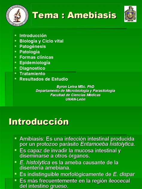 Amebiasis 1 Pdf Inmunología Medicina Clinica