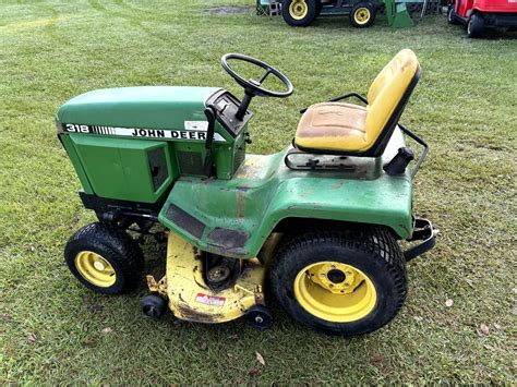 John Deere 318 Garden Tractor Clearance Dcag