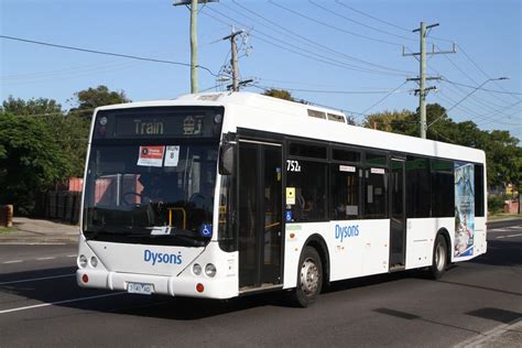 Dysons Bus Ao On A Sunbury Line Rail Replacement Service Along